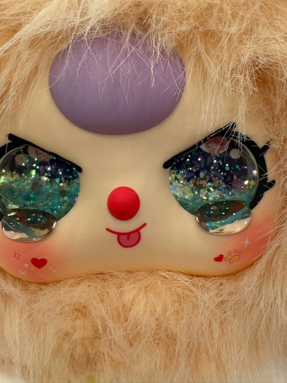SPECIAL EYES BiG Baby Three little Rabbit 400 CRYING LIQUID glittery HELLO KITTY